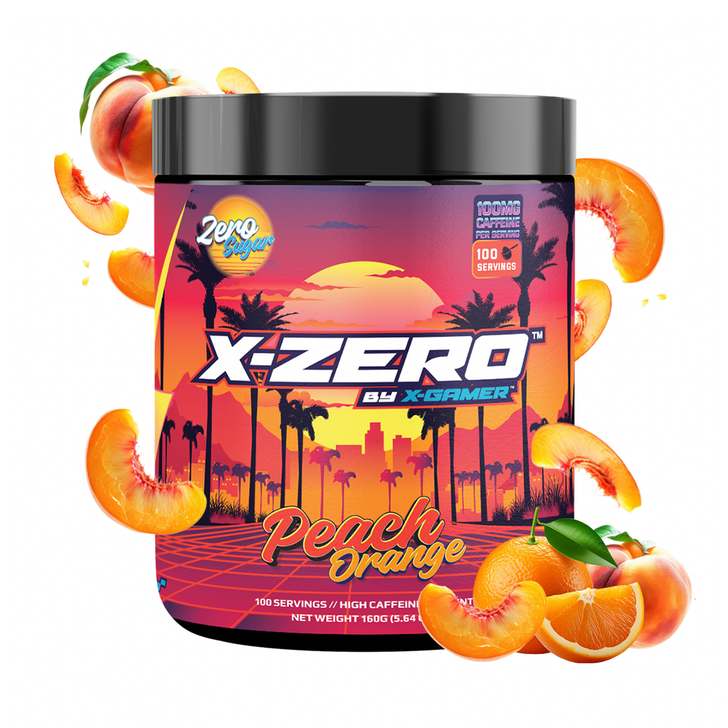 X-Zero Peach Orange (160g / 100 Servings)