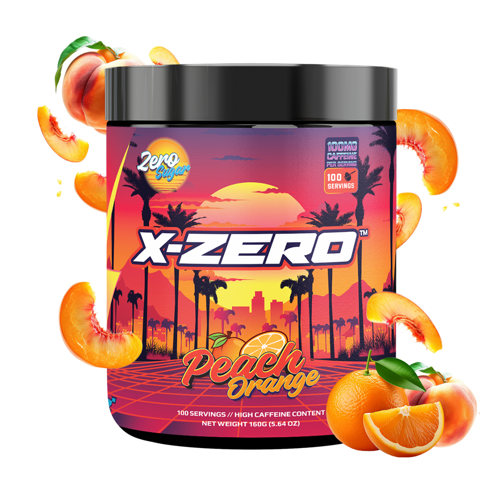 X-Zero Peach Orange (160g / 100 Servings)