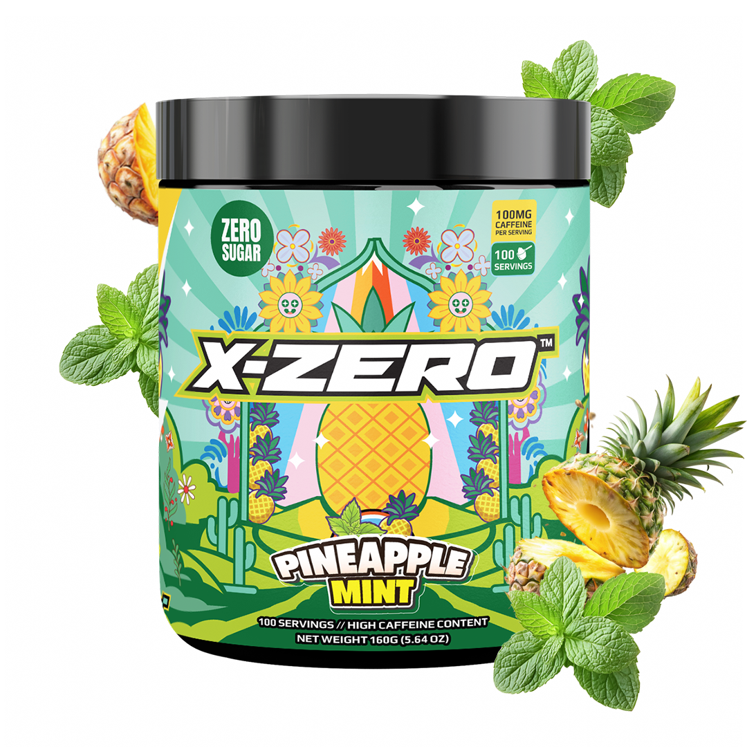 X-Zero Pineapple Mint (160g / 100 Servings)