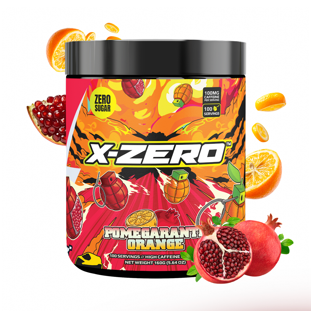 X-Zero Pomegranate Orange (160g / 100 Servings)