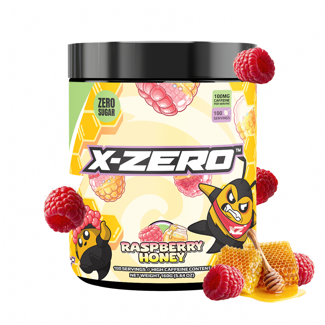 X-Zero Raspberry Honey (100 portioner)