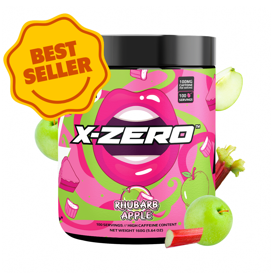 X-Zero Rhubarb Apple (160g / 100 Servings)