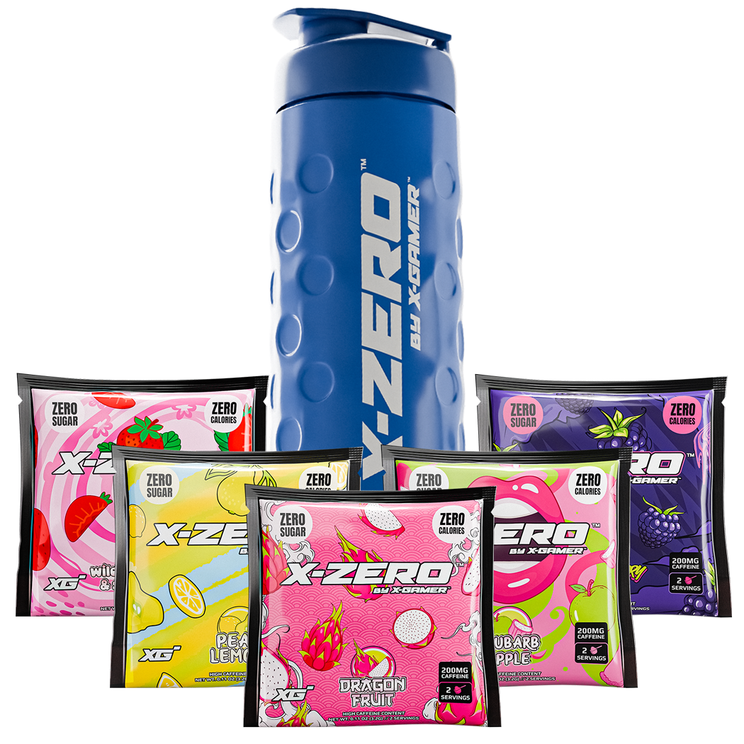 X-Zero Sample Pack + Bottle (10 Servings)