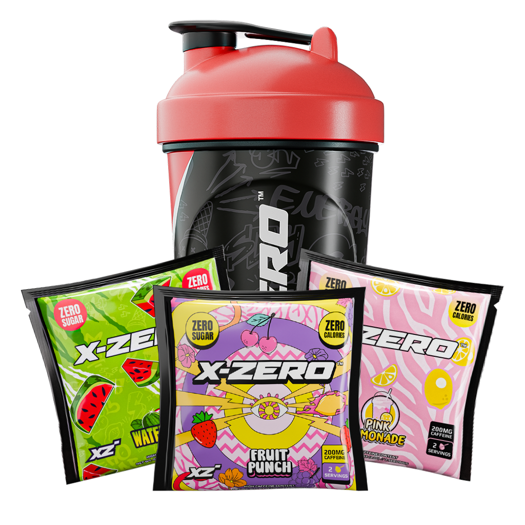 3 X-SHOTS + SHAKER