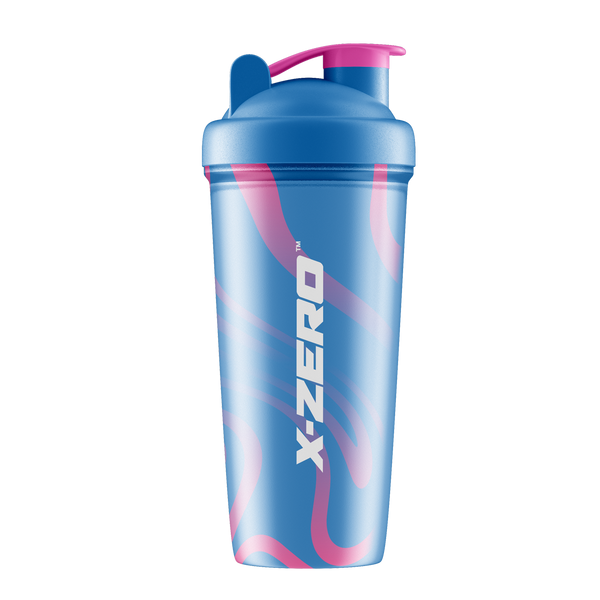 X-Zero Swirly Blue & Pink Shaker (700ml) – X-Zero Energy