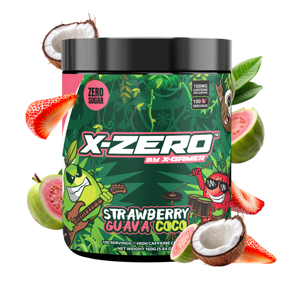 X-Zero Strawberry Coconut Guava (160g / 100 Servings)
