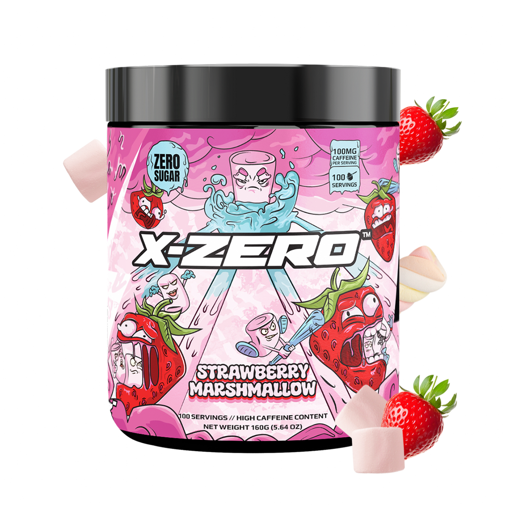 X-Zero Strawberry Marshmallow (160g / 100 portioner)