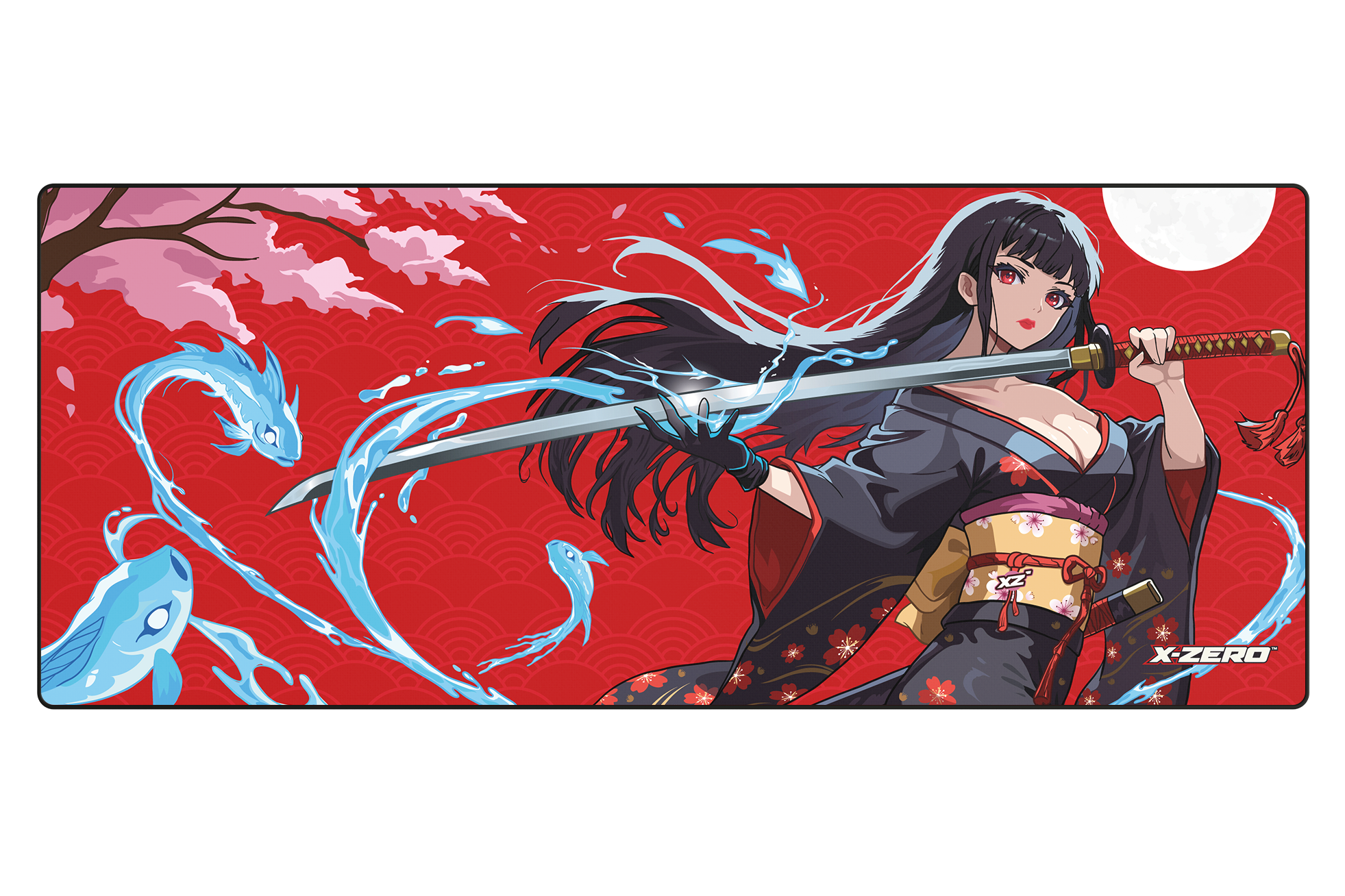 Waifu - Koi mousepad (1100x450mm)
