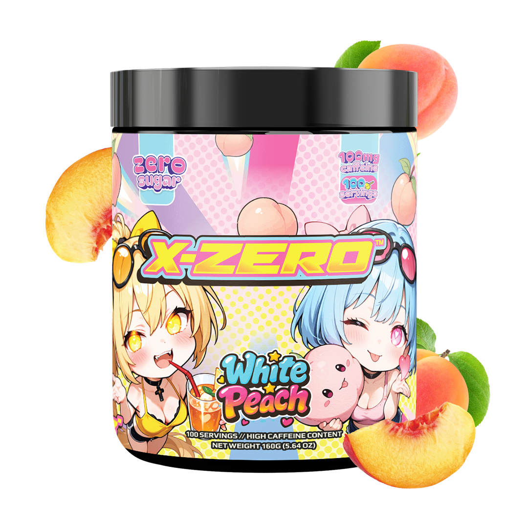 X-Zero Limited Edition White Peach (160g / 100 Servings)