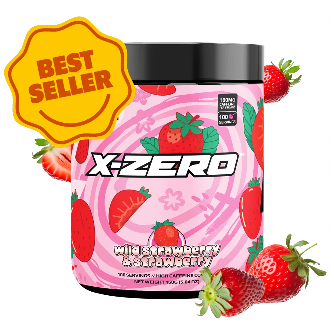 X-Zero Wild Strawberry & Strawberry (100 portioner)