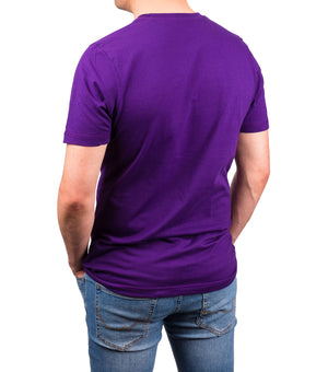 Violettes T-Shirt mit X-Gamer-Aufdruck