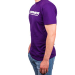 Violettes T-Shirt mit X-Gamer-Aufdruck